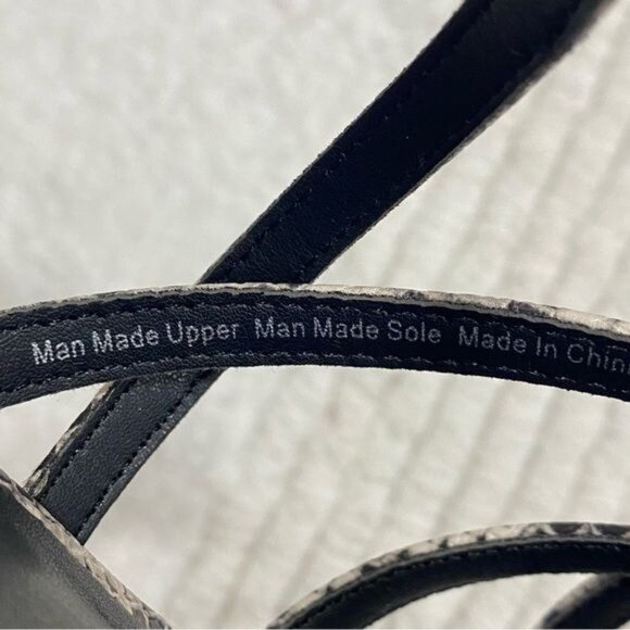 Rampage Emilia Sandals‎ High Heels Size 7.5 Womens New with defect - Picture 15 of 16